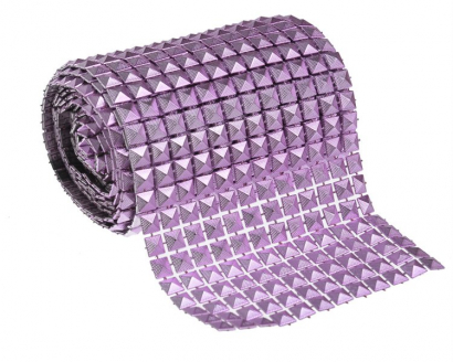 Dekorační pásek lila  10,5 cm