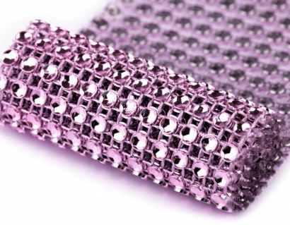 Diamantový pás 58 mm x 1 m fialový