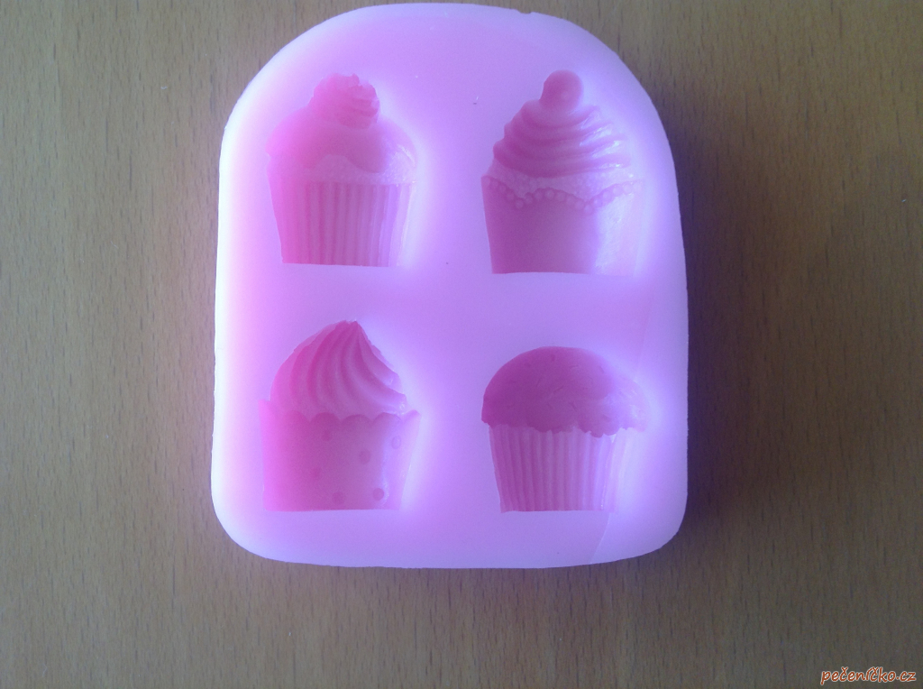 Silikonová forma muffinky 4 ks