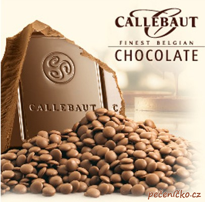Čokoláda callebaut mléčná 1 kg