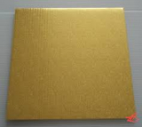 Podložka dortová zlatá čtverec  20 x 20 cm