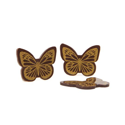 Čokoládová dekorace motýl  10 ks
