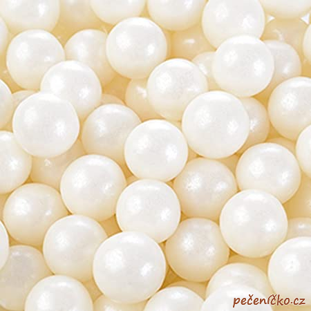 Cukrové perly bílé  60 g
