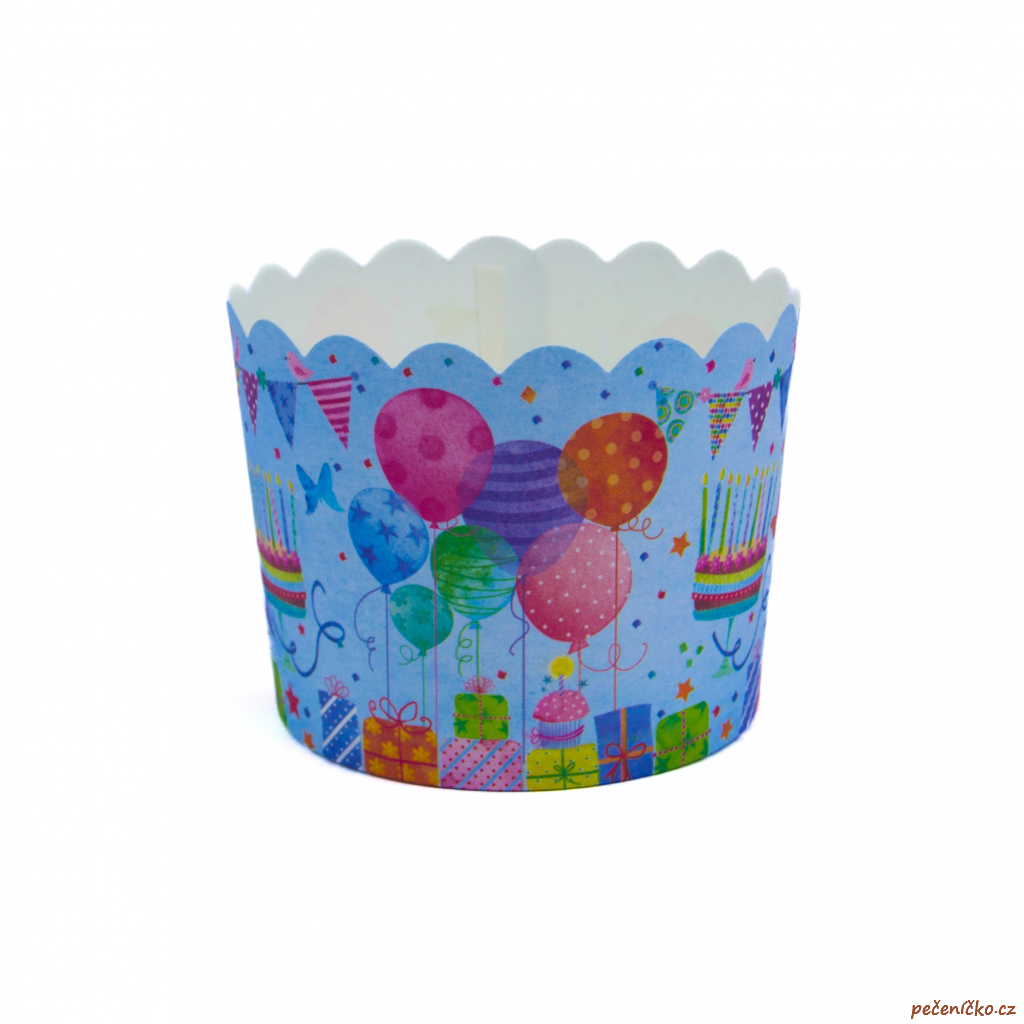 Balonkové košíčky na cupcakes