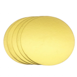 Zlatá podložka minidezert kruh  14 cm