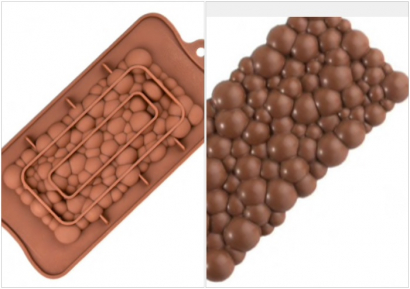 Silikonová forma na čokoládu bublinky