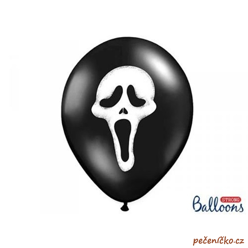 Balónek halloween maska 1 ks
