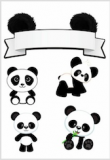 Tisk na fondánový plát panda