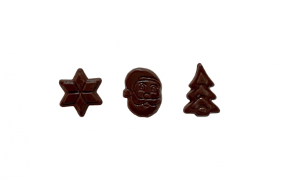 Vánoce - čokoládové filigránky  12 ks