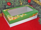 Krabička vánoční zelená