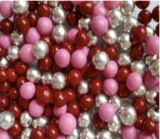 Cukrové zdobení perly cherry queen