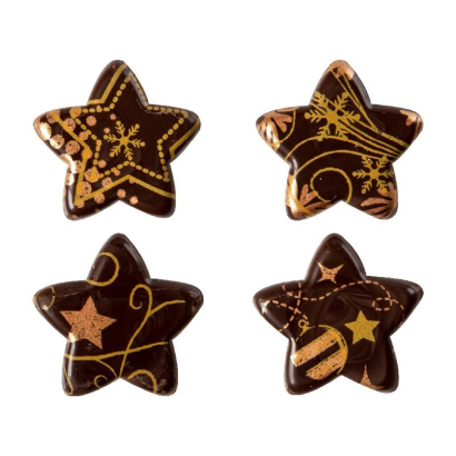 Čokoládové hvězdičky