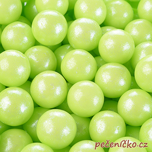 Cukrové perly zelené  60 g
