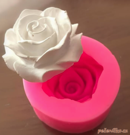 Silikonová forma malá růže