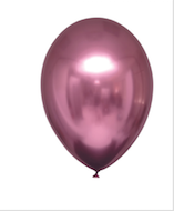 Balonek chromový růžový
