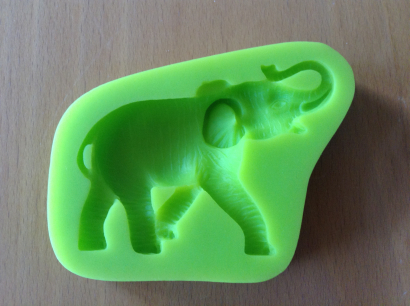 Silikonová formička slon