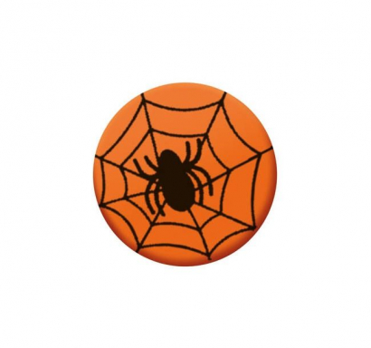 Čokoládová dekorace pavučina s pavoukem  12 ks