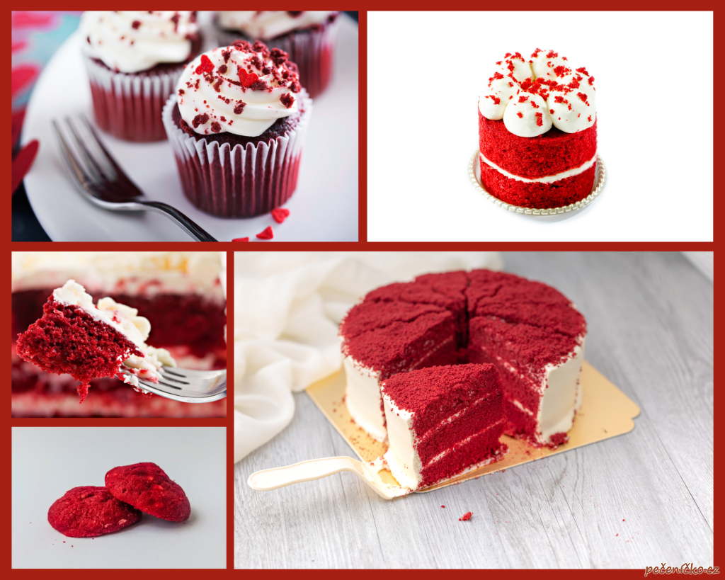 5 kg red velvet cukrářská směs