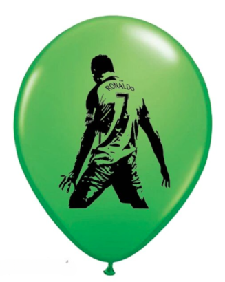Balonek zelený ronaldo