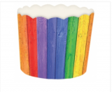 Košíčky na cupcakes barevné 24 ks