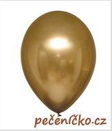 Balónek zlatý 1 ks