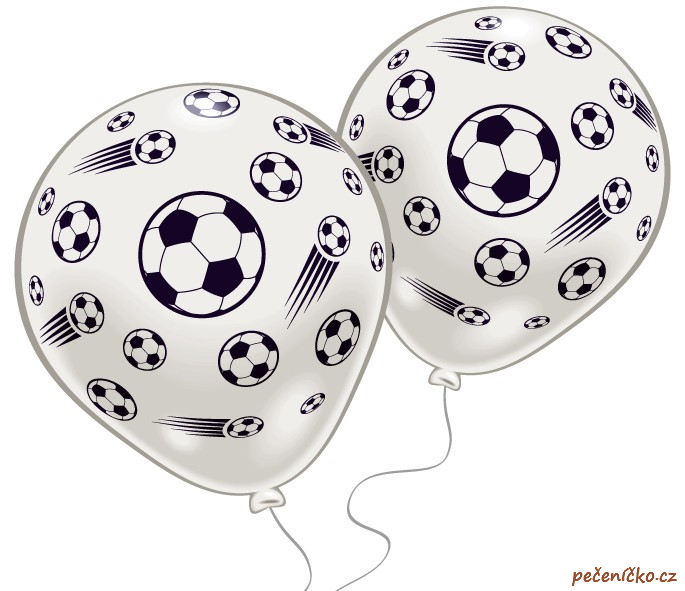Fotbalové balónky - míče  7 ks