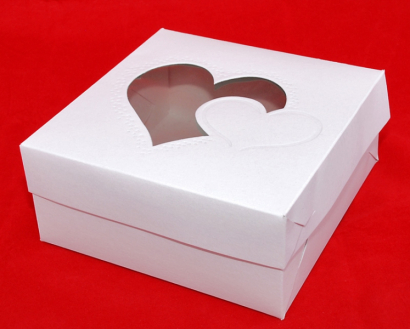 Krabička - okénko  srdce