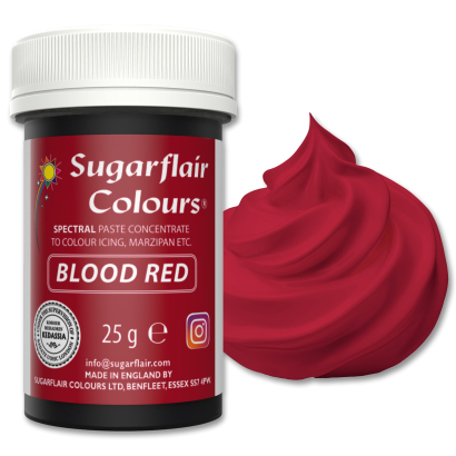 Sugarflair barva gelová blood red