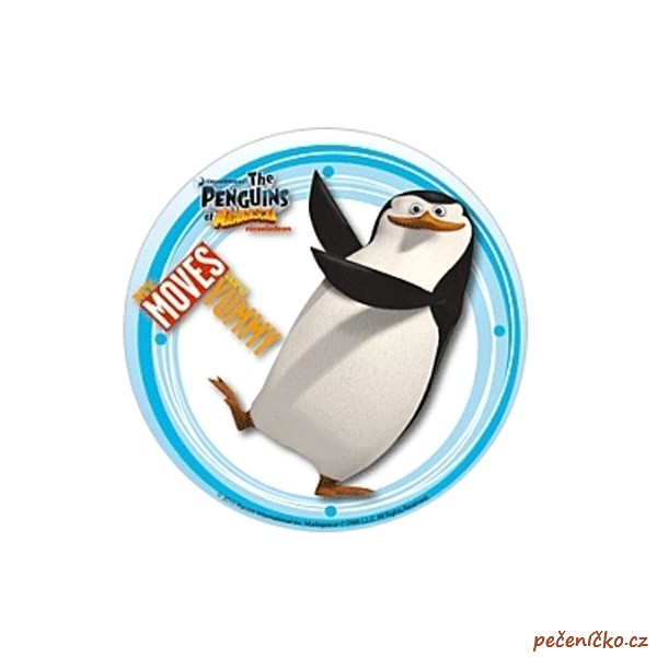 Jedlý papír tučňáci madagaskar 3