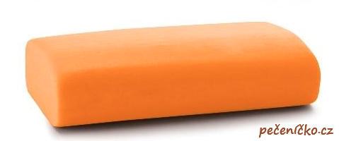 250 g  modelovací hmota oranžová
