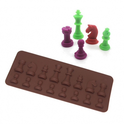 Silikonová forma šachy