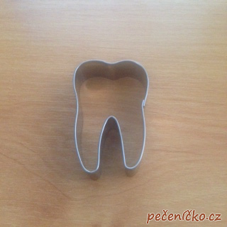 Vykrajovačka  zub - zoubek