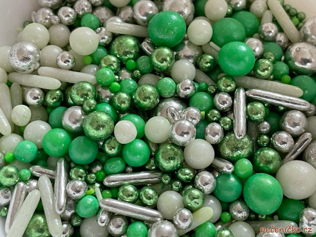 Cukrový mix green sparkle