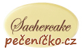 Čokoládová dekorace nápis sachercake  12 ks