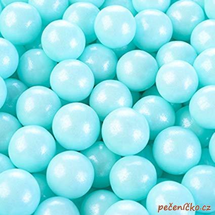 Cukrové perly modré  60 g