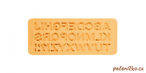 Silikonová forma abeceda klasická