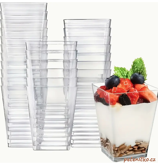 Plastový pohárek mini  50 ks