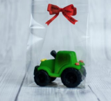 Figurka z marcipánu traktor