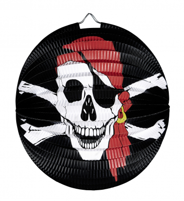 Lampión pirátský kulatý