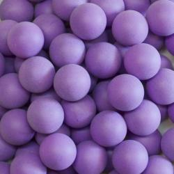 Cukrové zdobení fialové kuličky