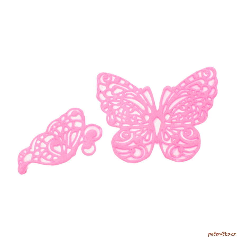 Silikonová forma na krajku motýl