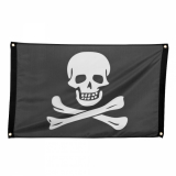 Pirátská vlajka  60 x 90 cm