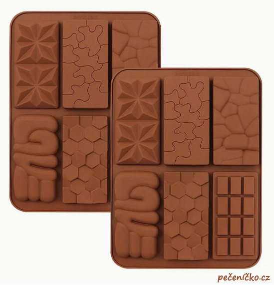 Silikonová forma na čokoládu iv